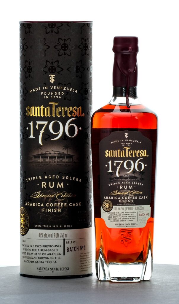 Santa Teresa 1796 Arabica Coffee Cask Finish Rum Batch No. 1