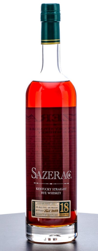 Sazerac 18 Year Straight Rye 2003