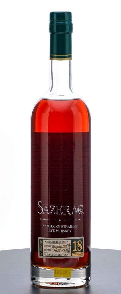 Sazerac 18 Year Straight Rye 2004