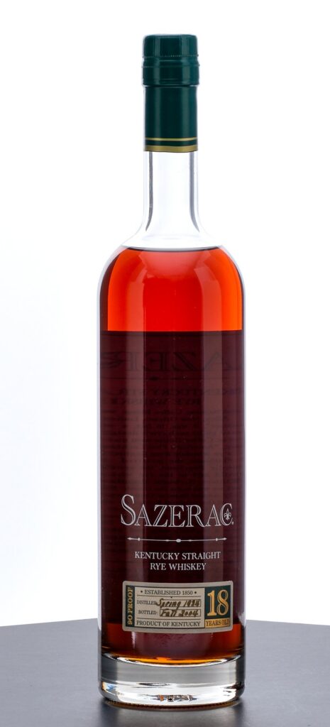 Sazerac 18 Year Straight Rye 2004