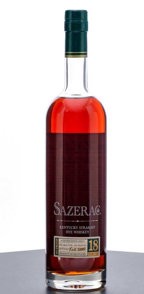 Sazerac 18 Year Straight Rye 2005