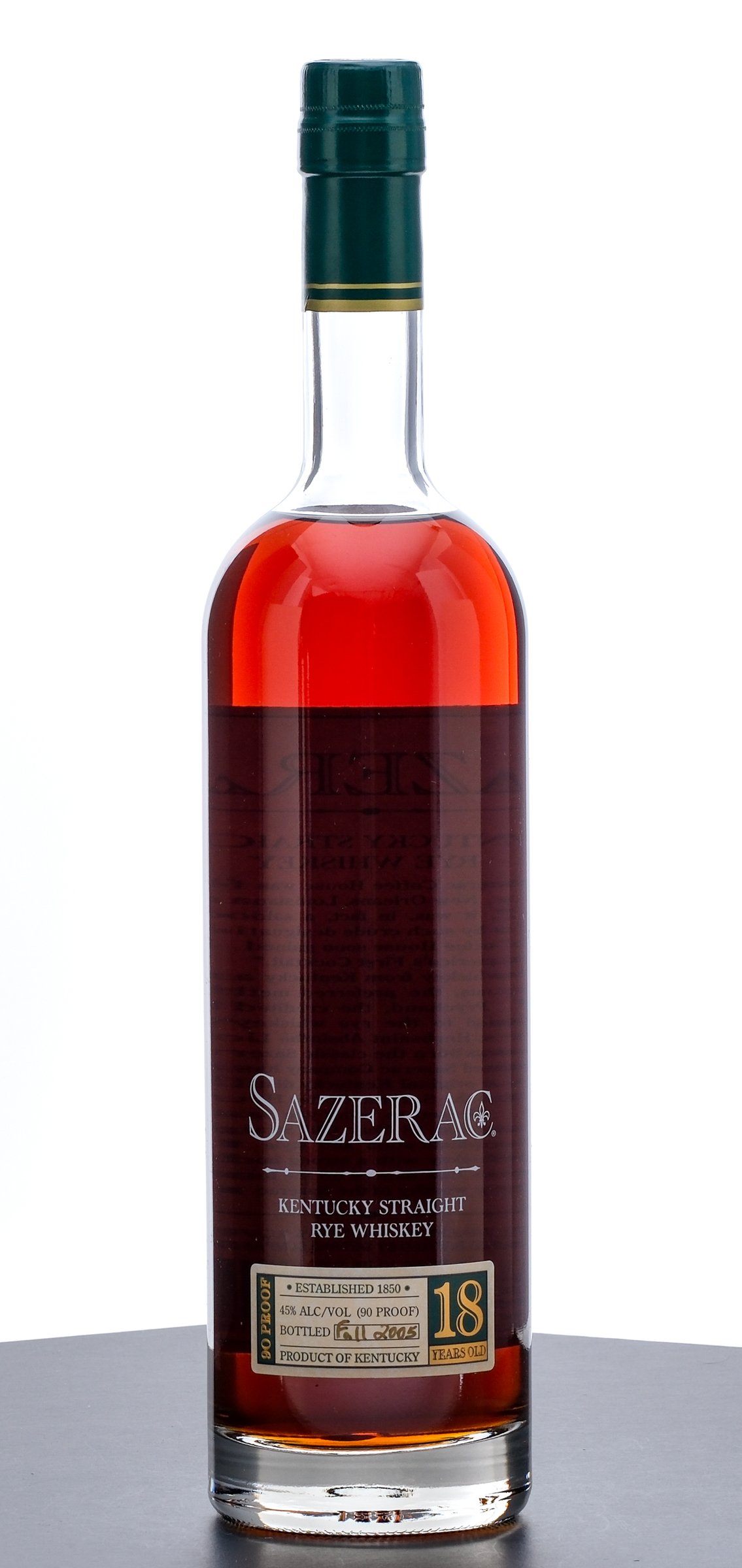 Sazerac 18 Year Straight Rye 2005