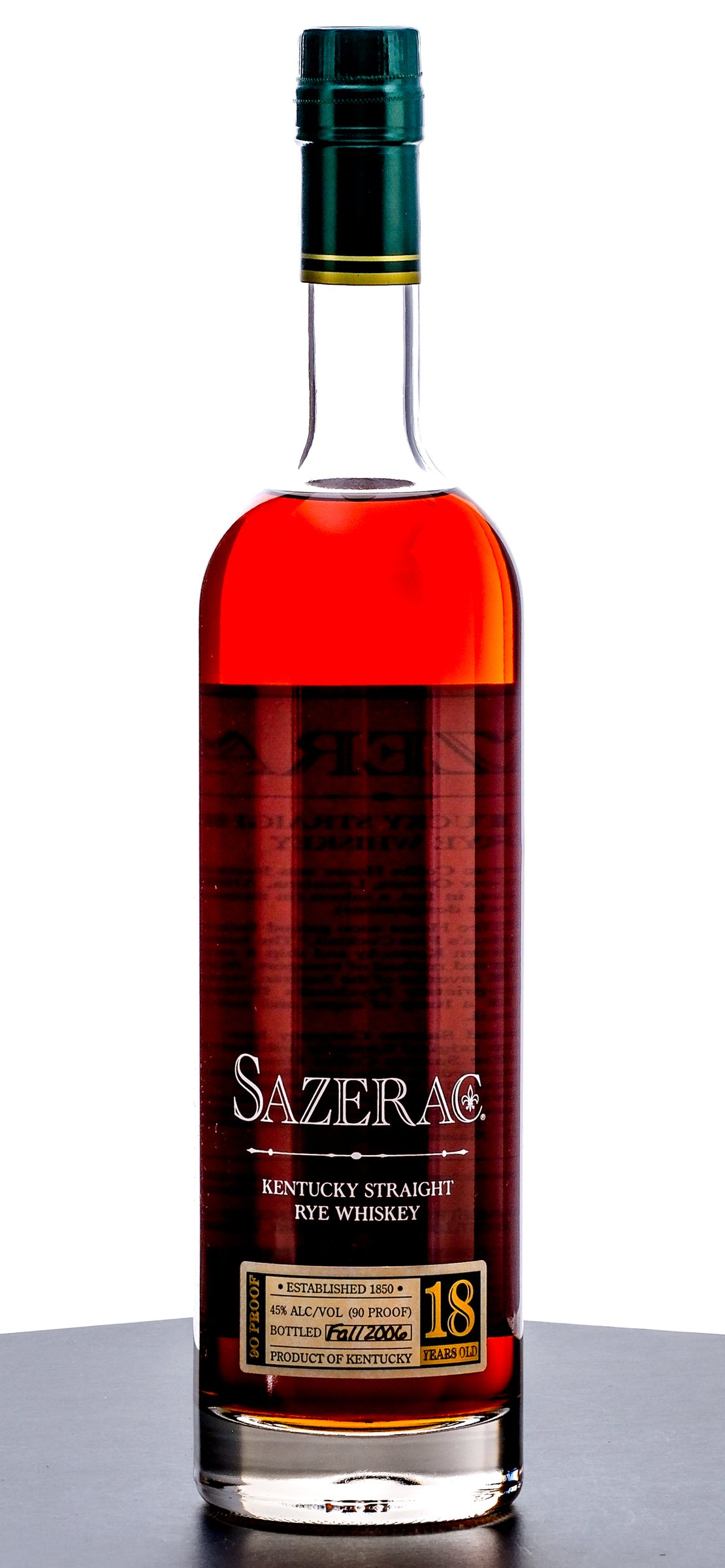 Sazerac 18 Year Straight Rye 2006