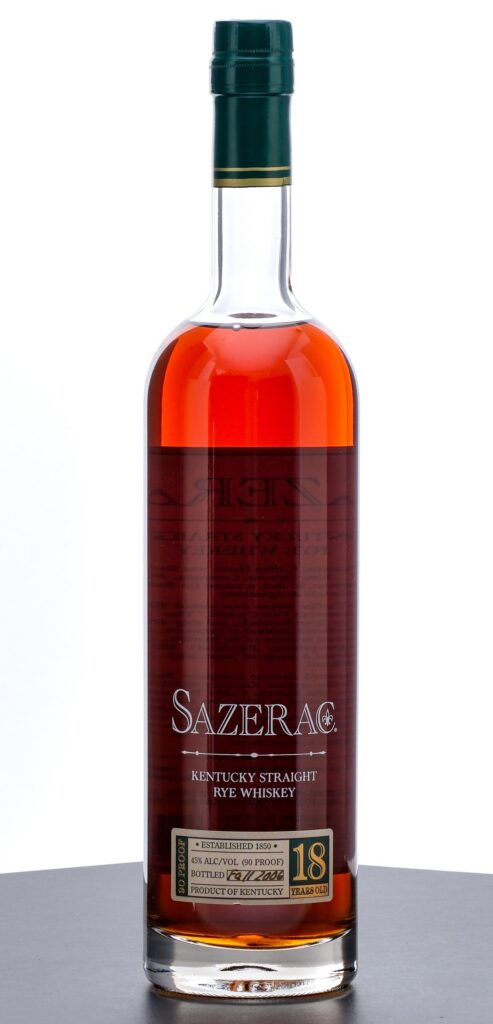Sazerac 18 Year Straight Rye 2006