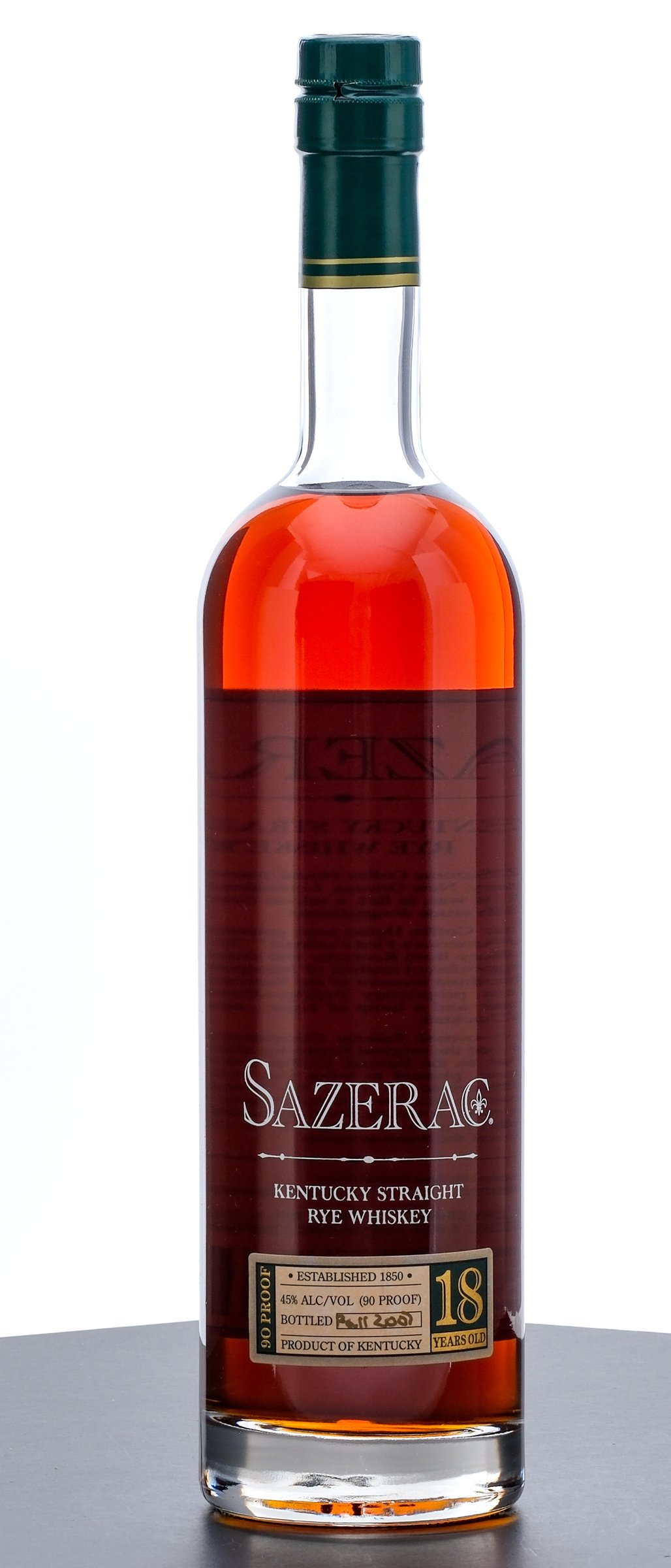 Sazerac 18 Year Straight Rye 2007