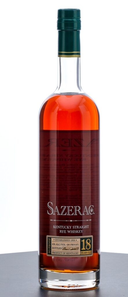 Sazerac 18 Year Straight Rye 2007