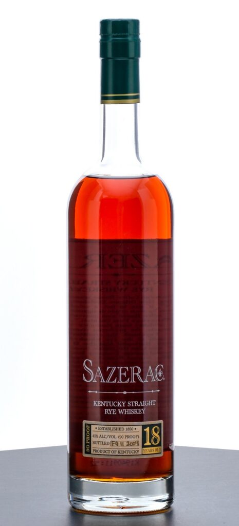 Sazerac 18 Year Straight Rye 2009