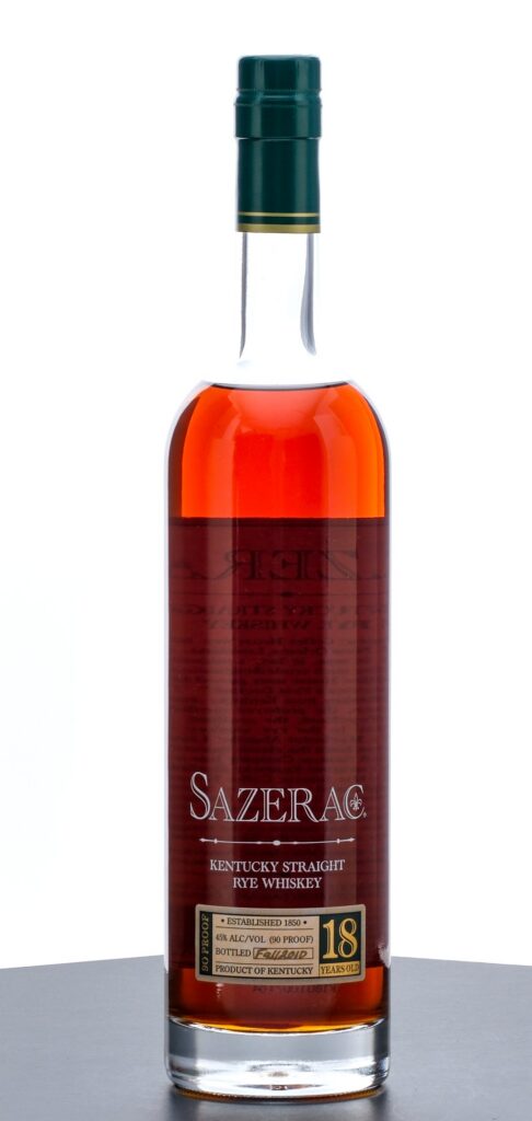 Sazerac Kentucky Straight Rye 18 Year