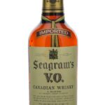 Seagram's V.O. 6 Year Blended Canadian Whisky Vintage Bottle
