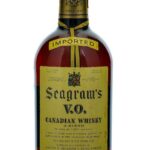 Seagram's V.O. 6 Year Blended Canadian Whisky Vintage Bottle