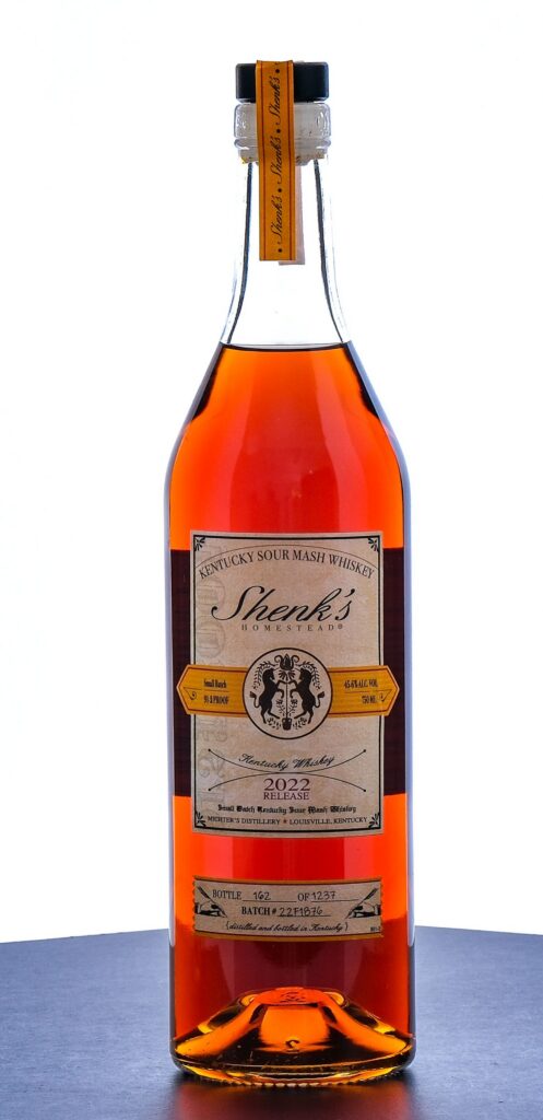 Shenk's Homestead 2022 Release Kentucky Sour Mash Whiskey