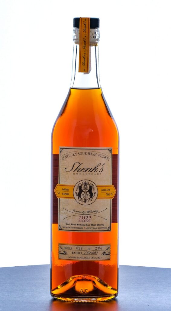 Shenk's Homestead 2023 Release Sour Mash Whiskey
