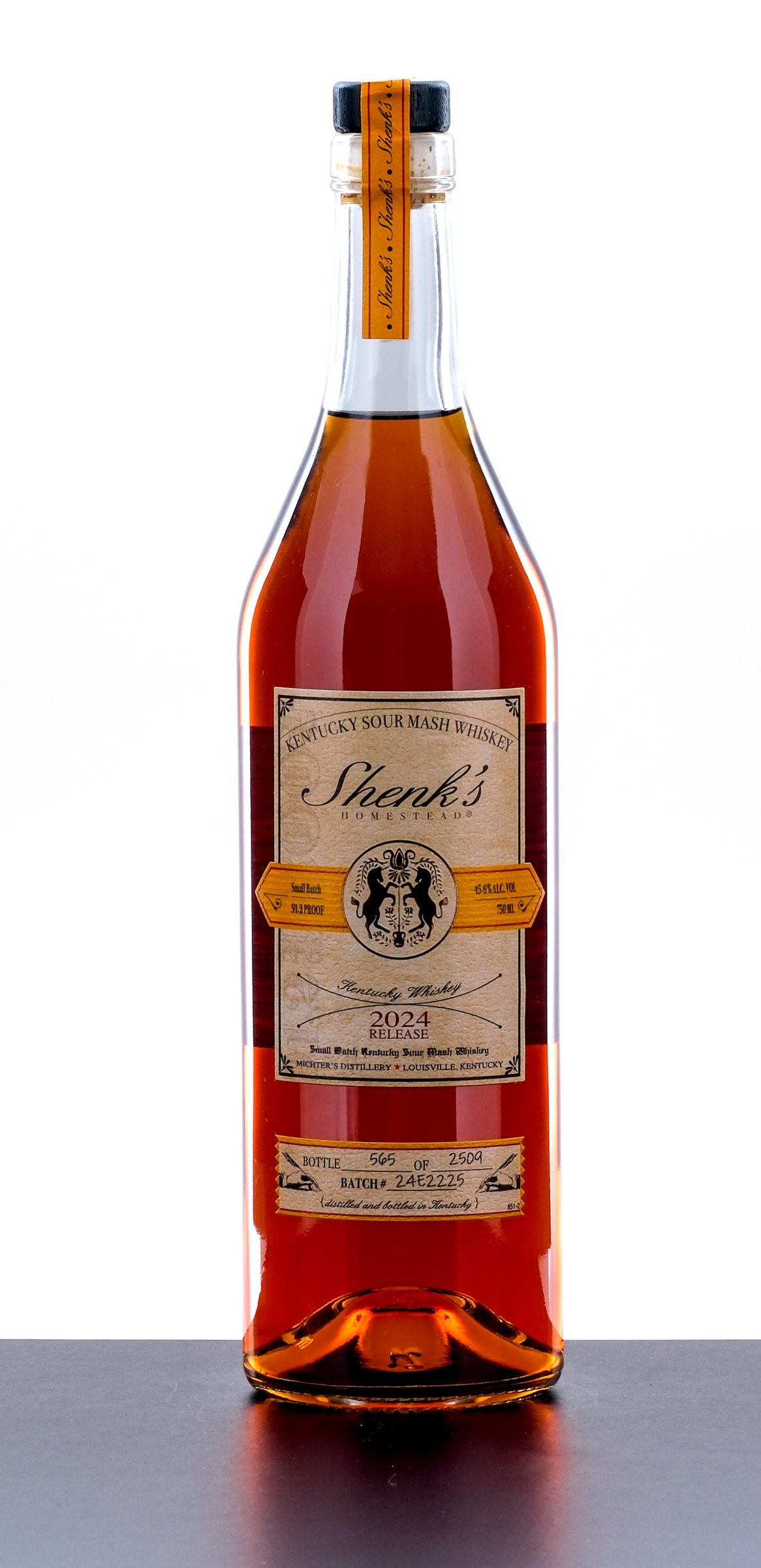 Shenk's Homestead Kentucky Sour Mash Whiskey 2024