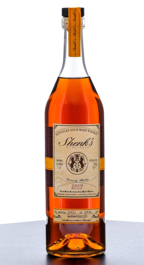 Shenk's Homestead Small Batch Kentucky Sour Mash Whiskey (2019)