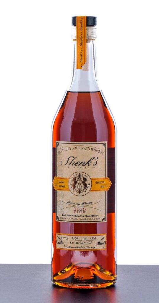 Shenk's Homestead Small Batch Sour Mash Whiskey 2020