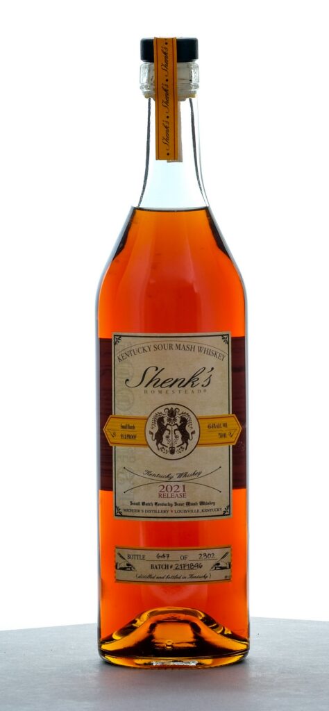 Shenk's Homestead Small Batch Sour Mash Whiskey 2021