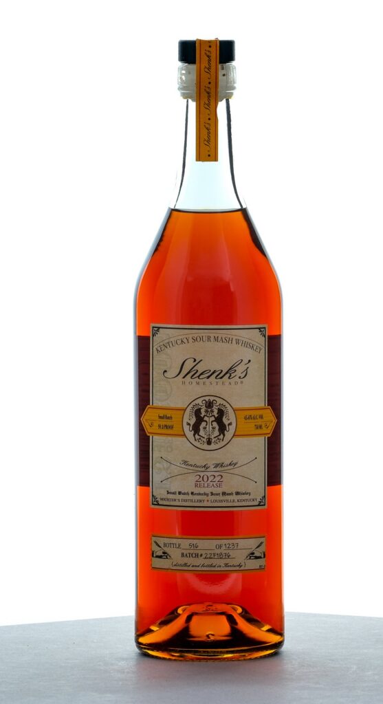 Shenk's Homestead Small Batch Sour Mash Whiskey 2022