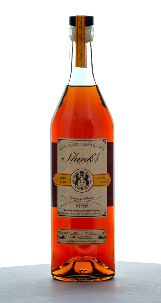 Shenk's Homestead Small Batch Sour Mash Whiskey 2022