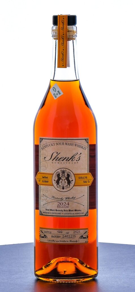 Shenk's Homestead Small Batch Sour Mash Whiskey 2024 Release