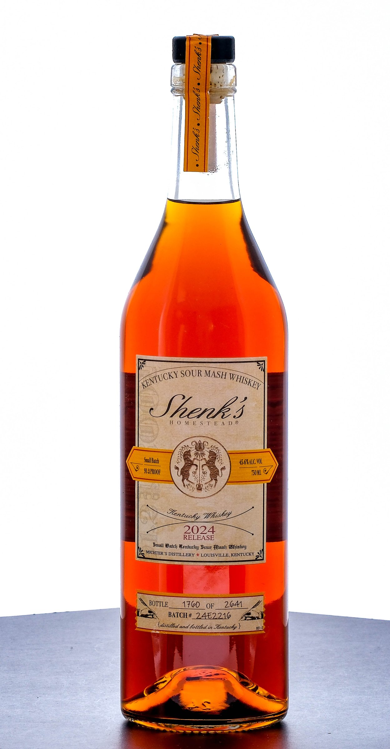 Shenk's Small Batch Kentucky Sour Mash Whiskey 2024