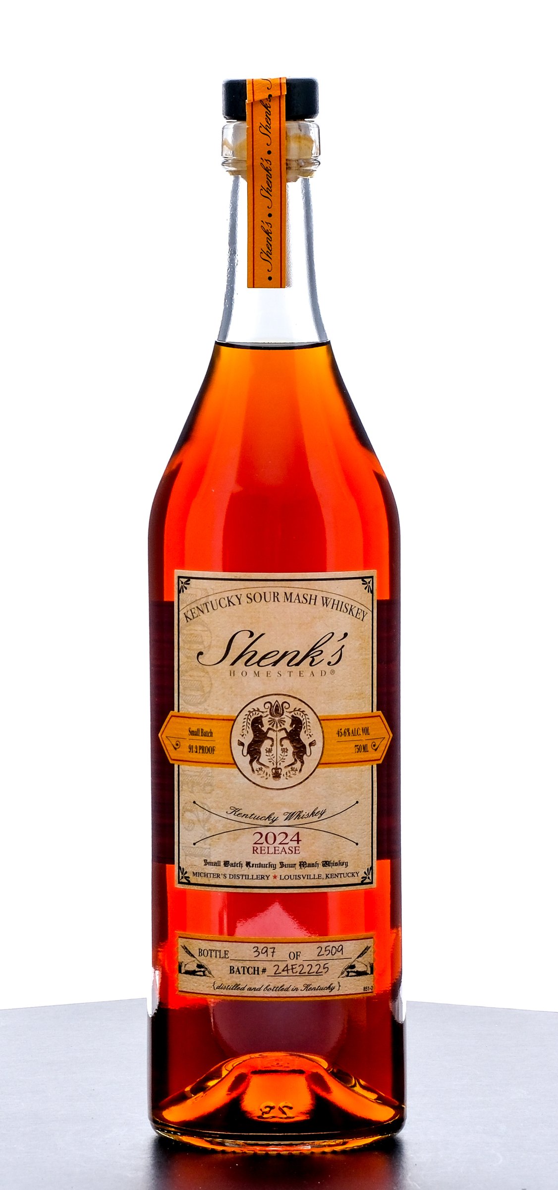 Shenk's Small Batch Sour Mash Whiskey 2024