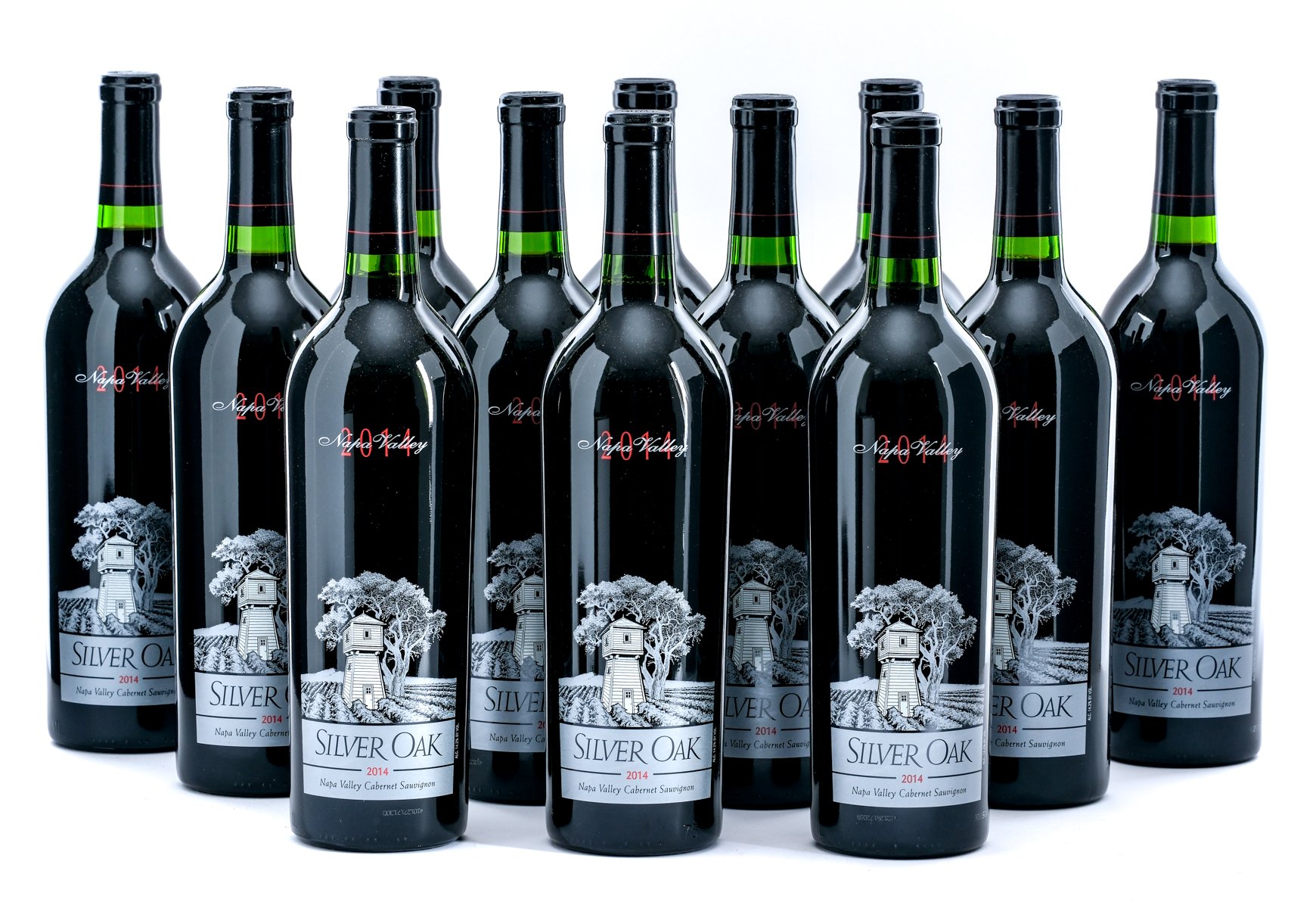 Silver Oak Napa Cabernet Sauvignon 2014 (Case of 12 Bottles)