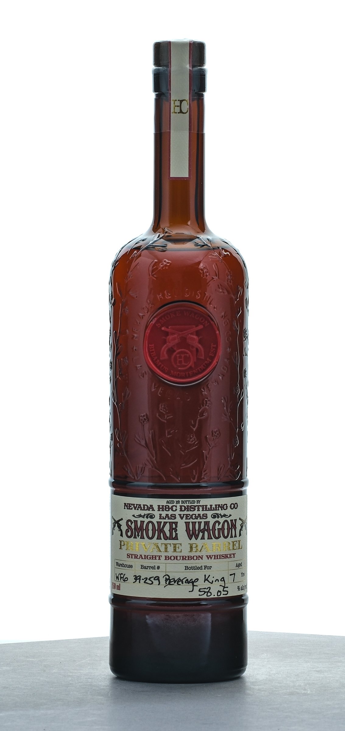 Smoke Wagon 7 Year Private Barrel Straight Bourbon