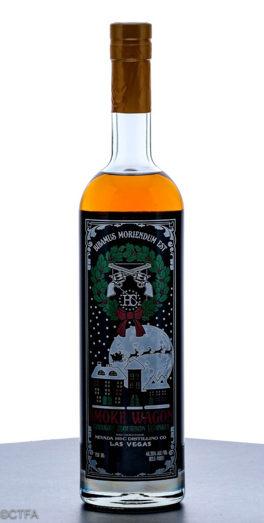 Smoke Wagon Bibamus Moriendum Est. Straight Bourbon