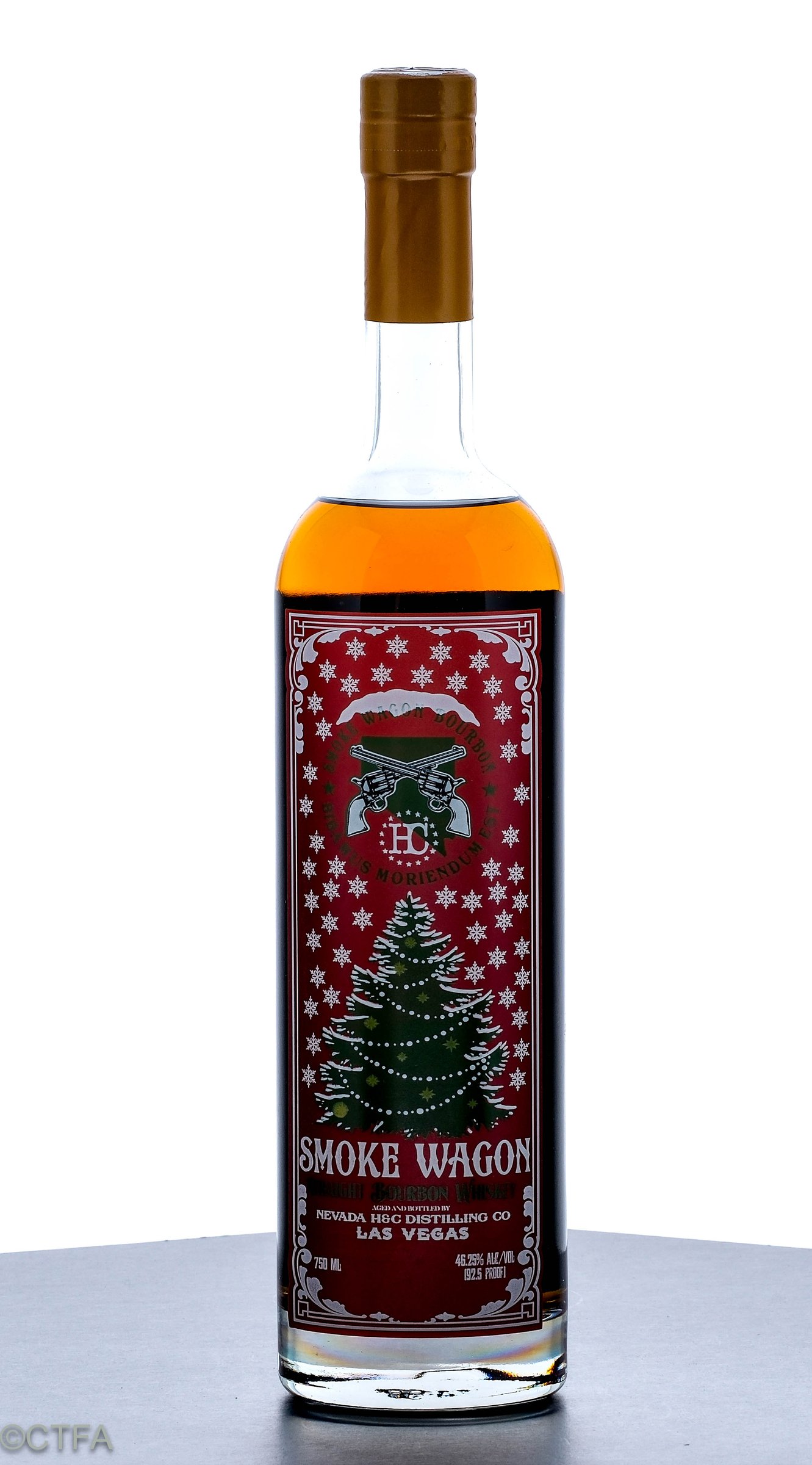 Smoke Wagon Bibamus Moriendum Est. Straight Bourbon