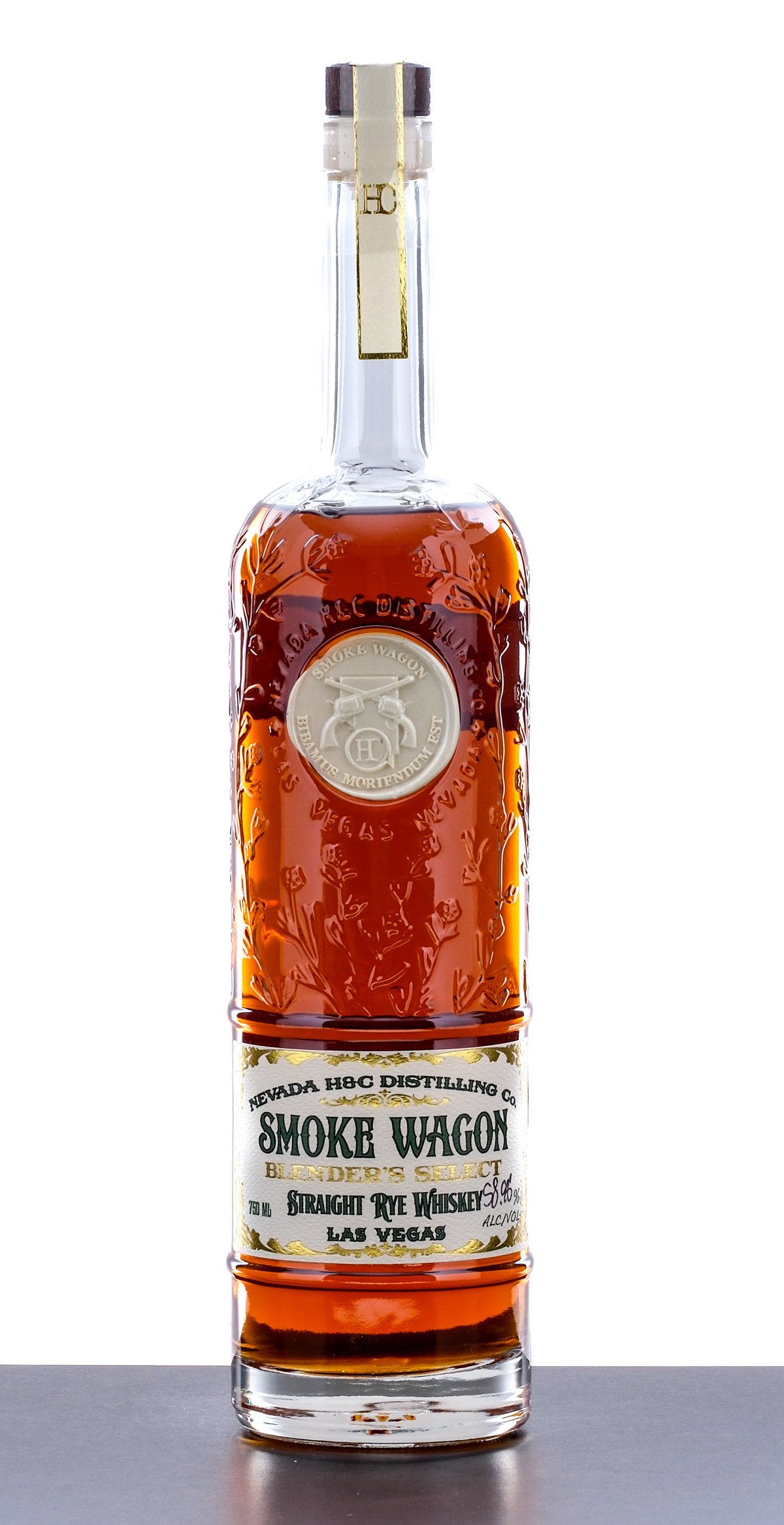 Smoke Wagon Blender's Select Straight Rye Whiskey Batch 2C