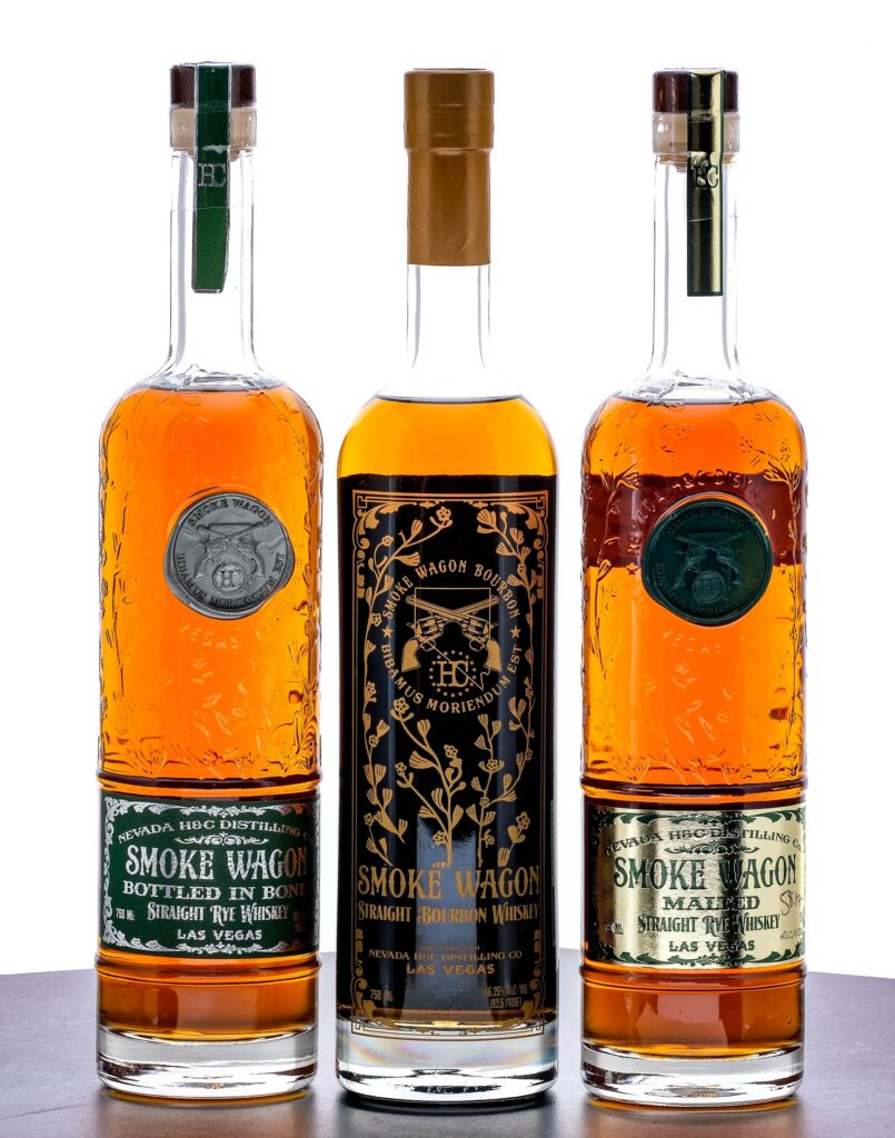 Smoke Wagon Bourbon and Rye Group (3 Bottles)