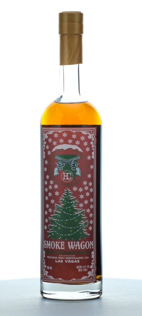 Smoke Wagon Christmas Edition Straight Bourbon