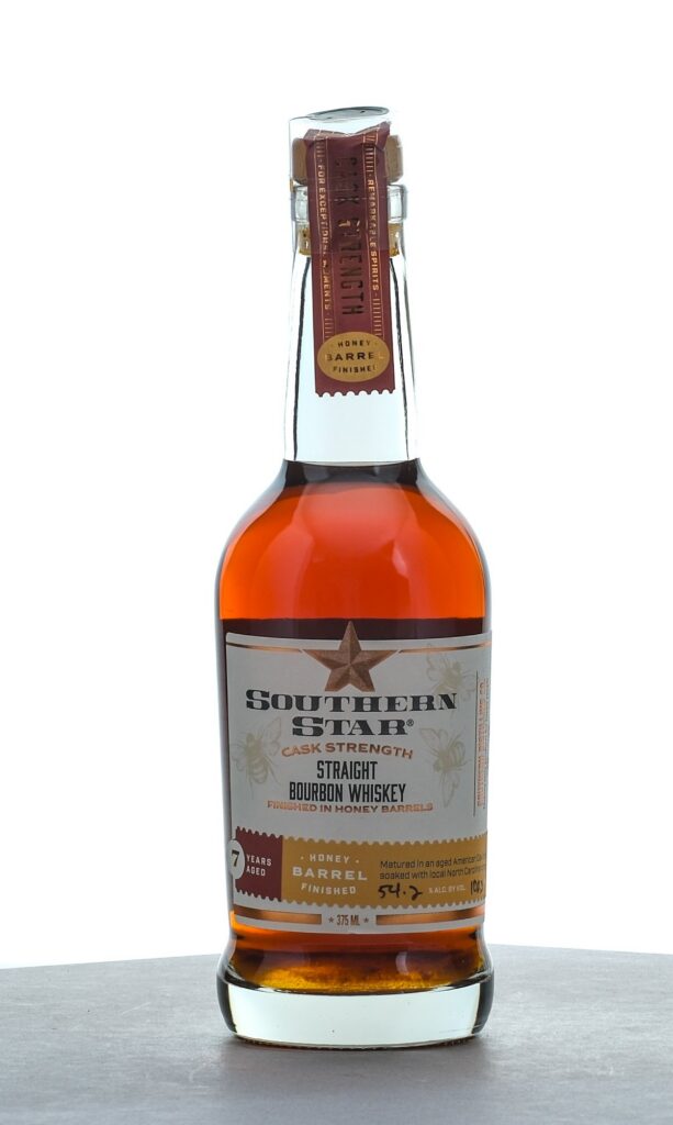 Southern Star 7 Year Cask Strength Honey Barrel Finished Straight Bourbon 375ml