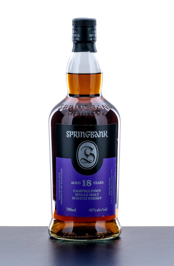 Springbank 18 Year Campbeltown Single Malt Scotch Whisky