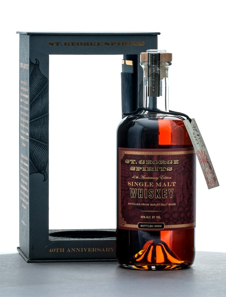 St. George 40th Anniversary Edition Single Malt Whiskey 2022