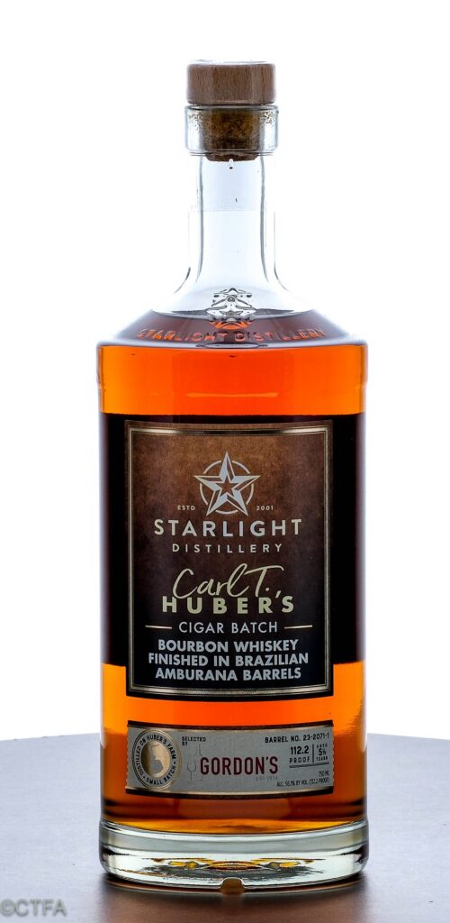 Starlight Distillery Carl T. Huber's Cigar Batch Select Bourbon (5.5 years)