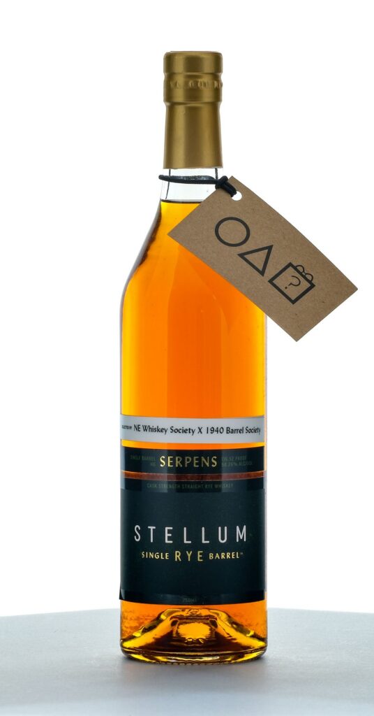 Stellum Serpens Single Barrel Select Cask Strength Straight Rye