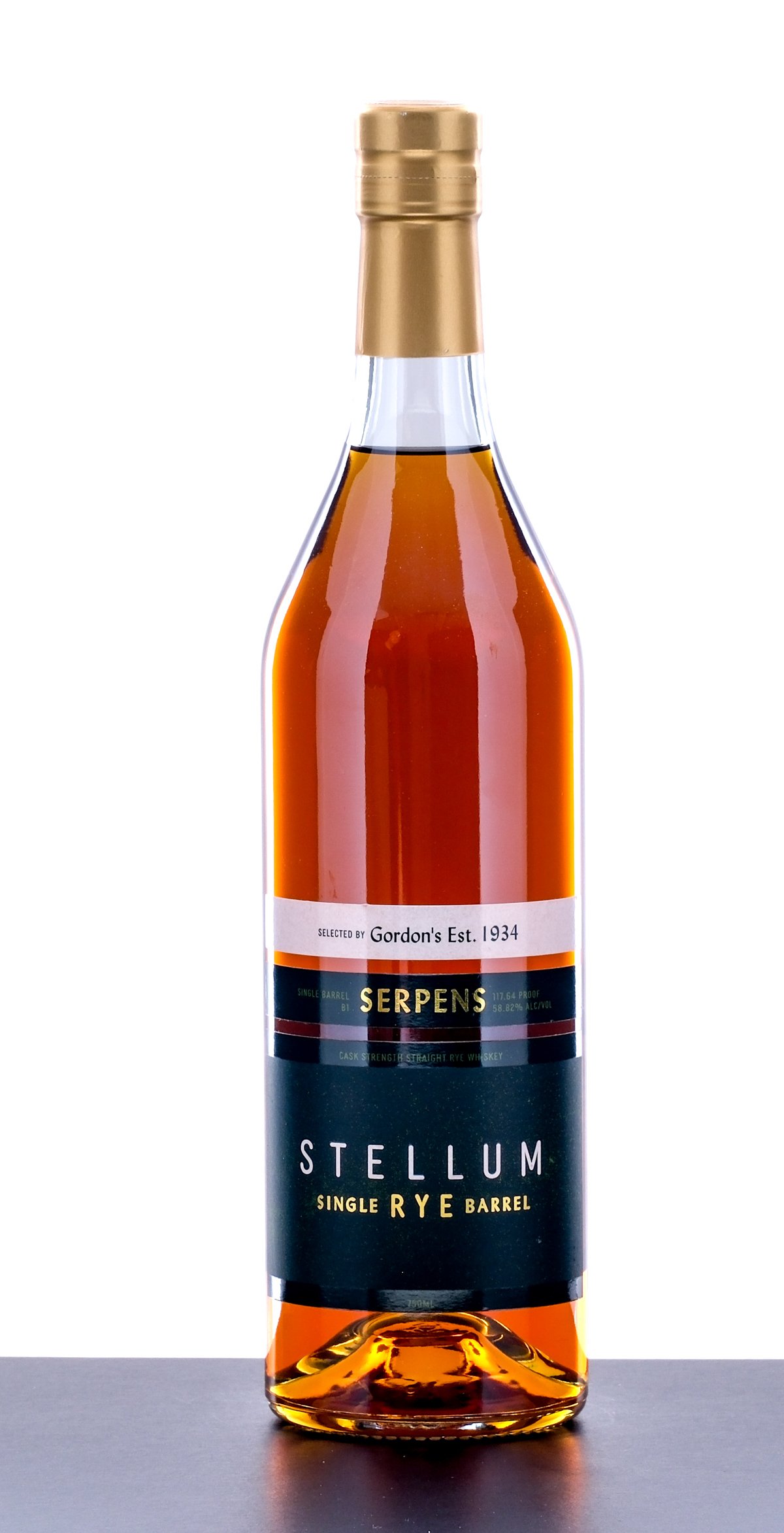 Stellum Single Barrel Select Cask Strength Straight Rye