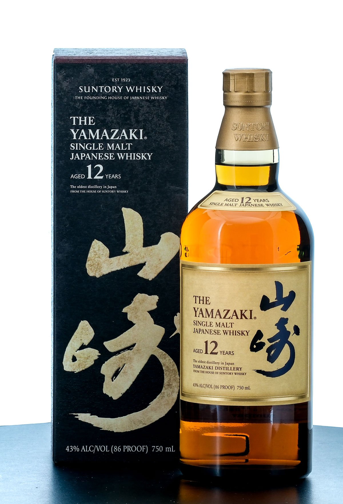 Suntory The Yamazaki 12 Year Single Malt Japanese Whisky