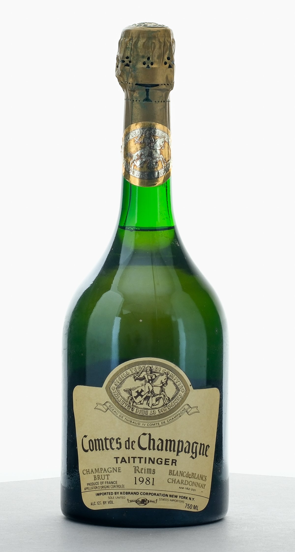 Taittinger Comtes de Champagne Blanc de Blancs Brut Champagne 1981