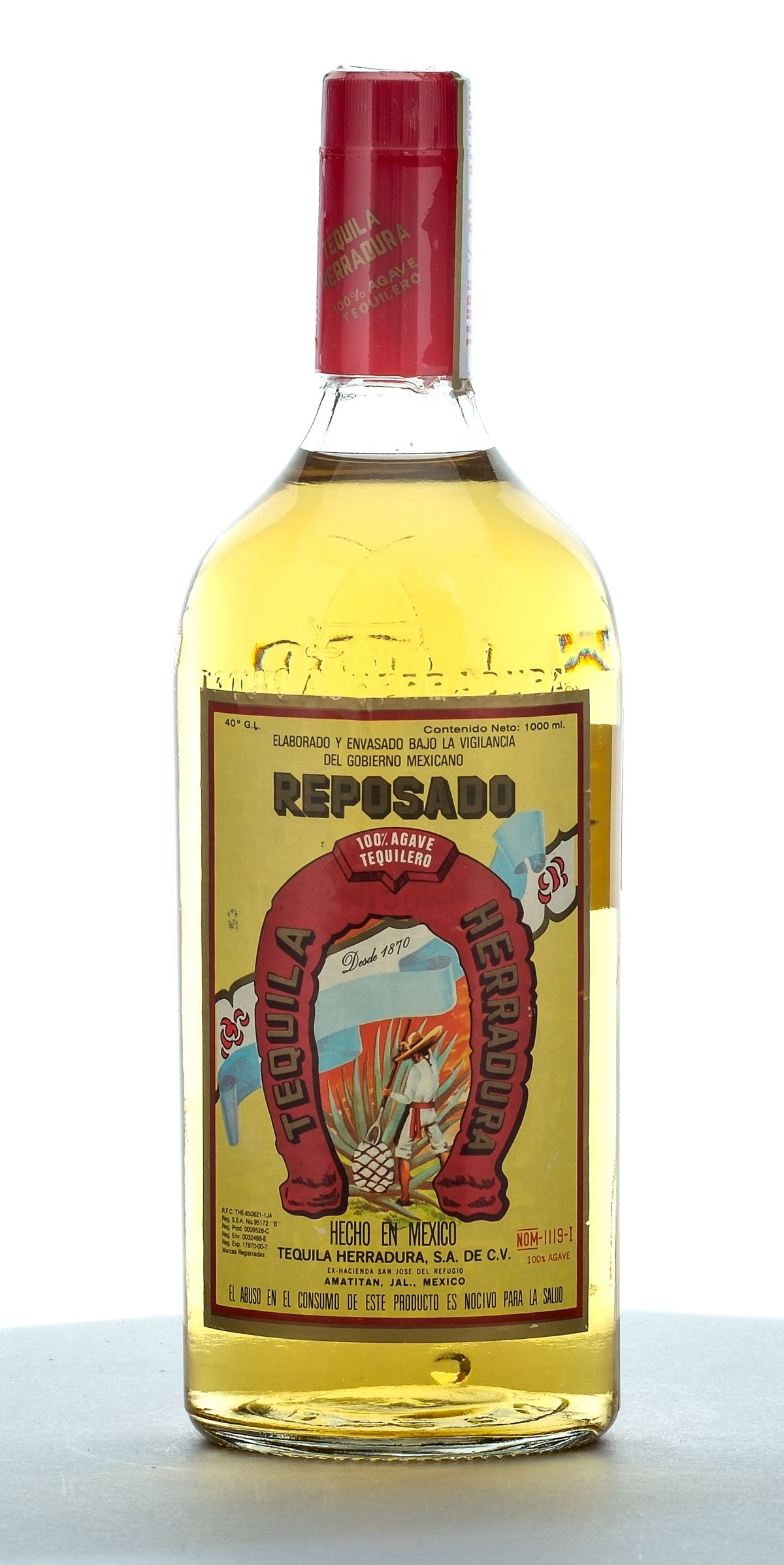 Tequila Herradura Tequila Reposado Vintage Bottle 1000ml
