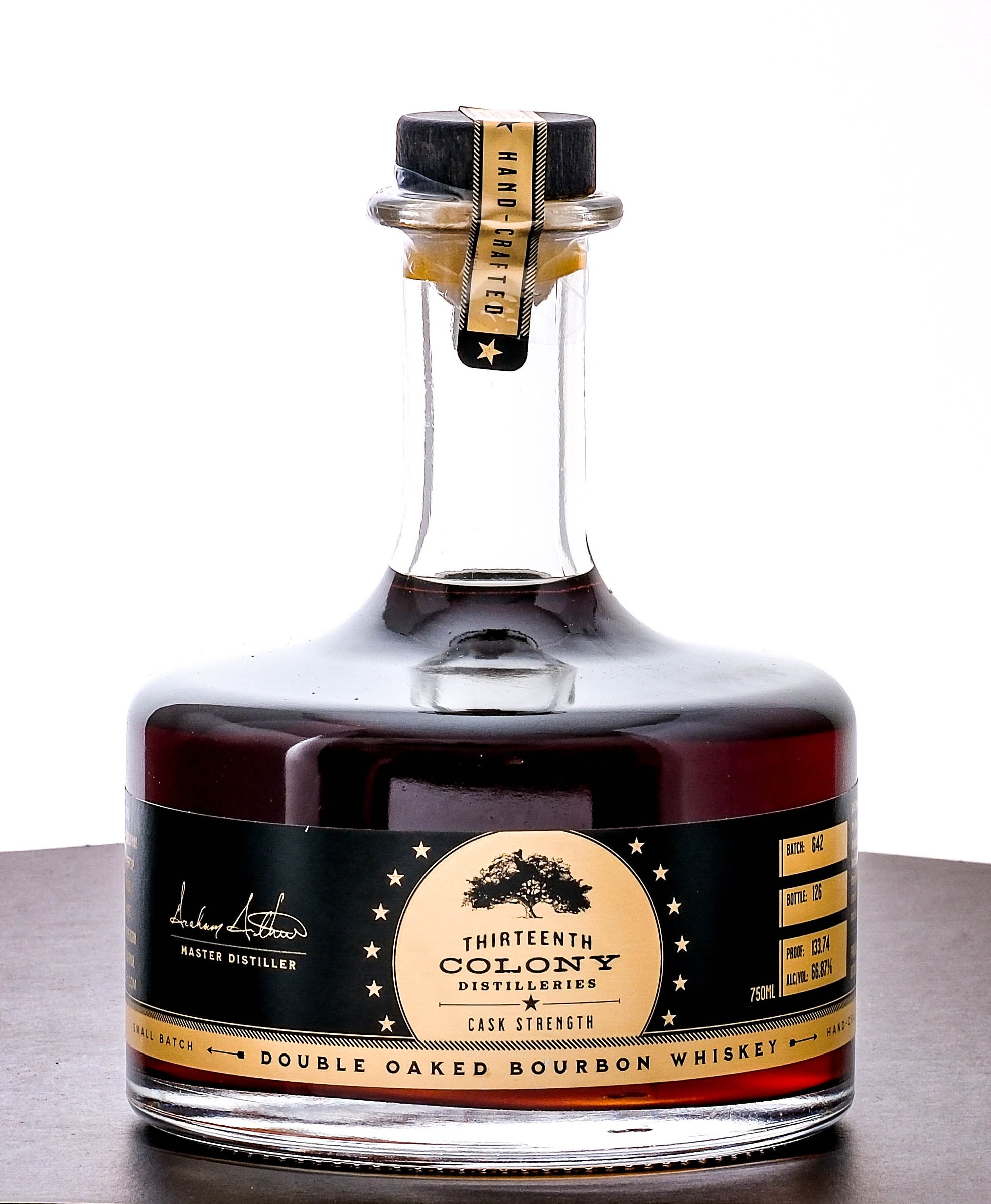 Thirteenth Colony Cask Strength Double Oaked Bourbon 750ml