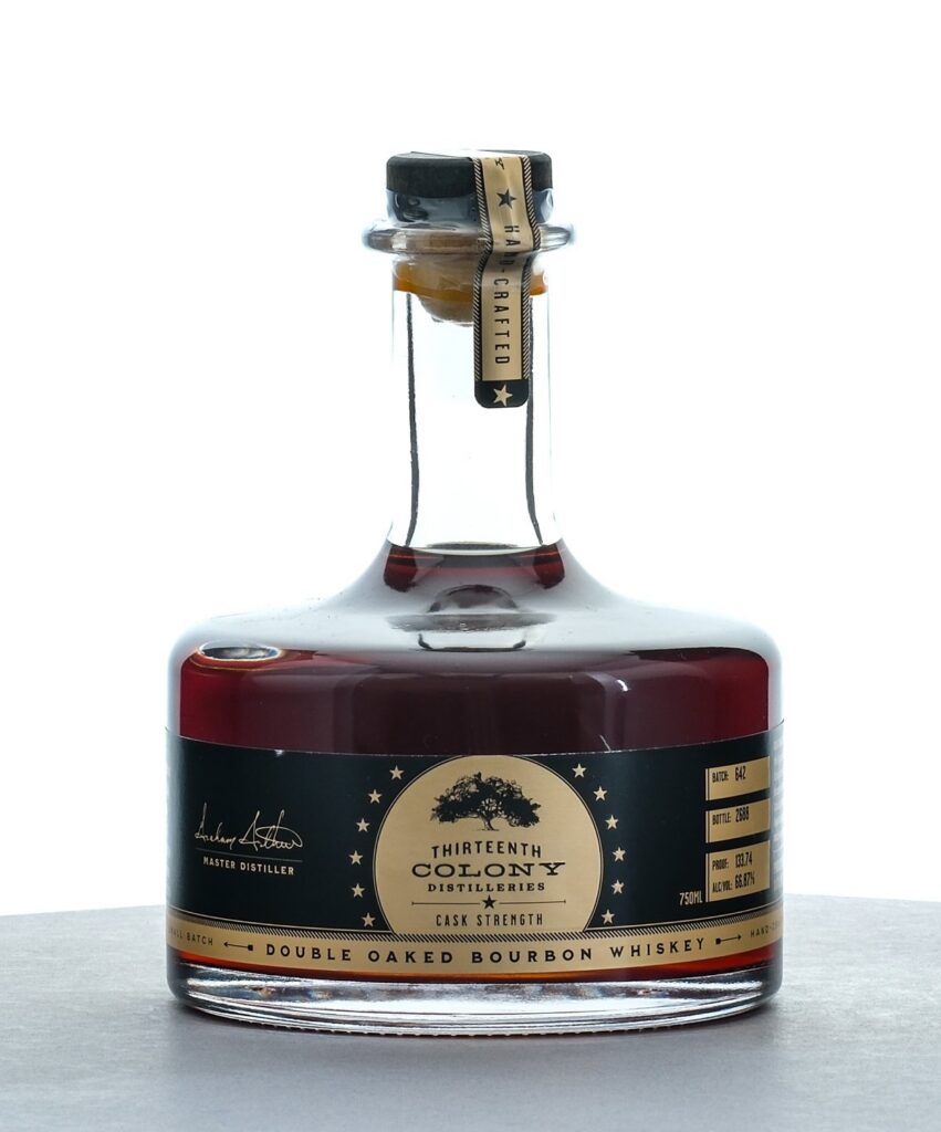 Thirteenth Colony Cask Strength Double Oaked Bourbon Batch 642