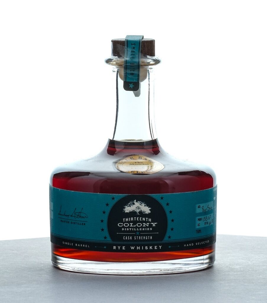 Thirteenth Colony Cask Strength Single Barrel Select Rye
