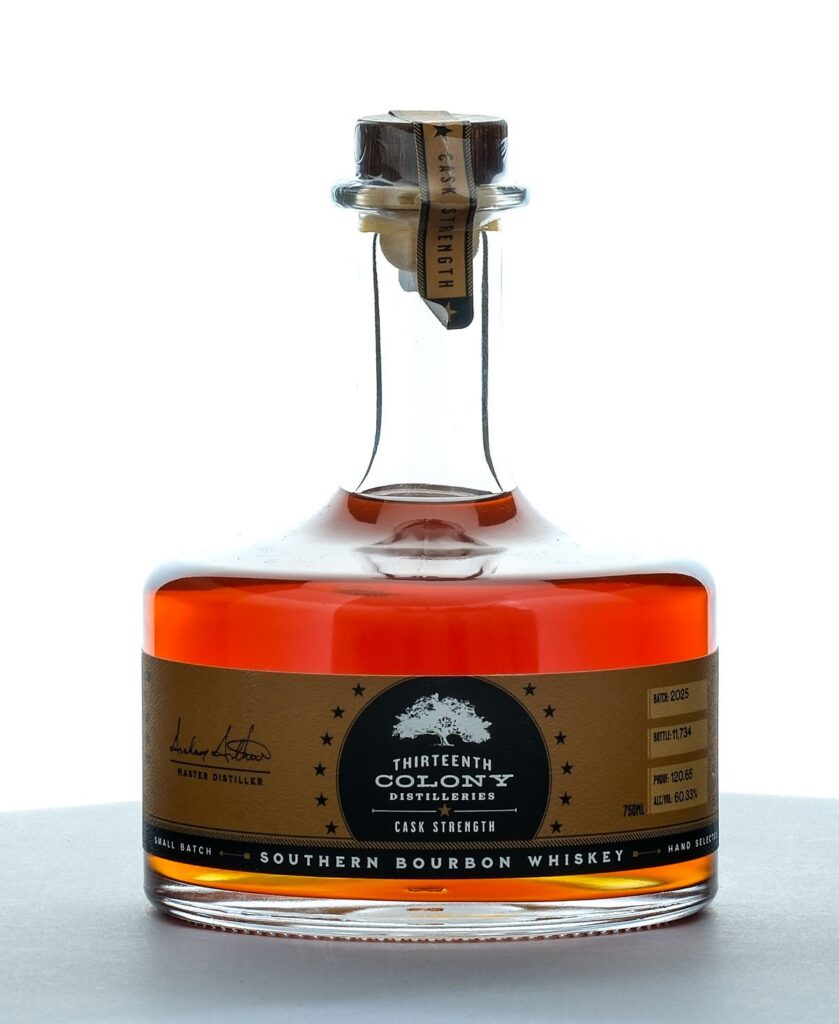Thirteenth Colony Small Batch Cask Strength Bourbon 2025