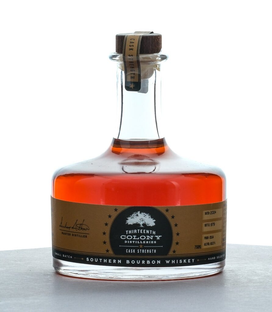 Thirteenth Colony Small Batch Cask Strength Southern Bourbon 2024