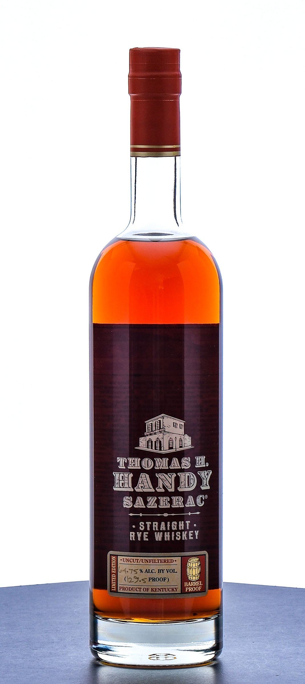 Thomas H. Handy Limited Edition Sazerac Barrel Proof Rye 2021