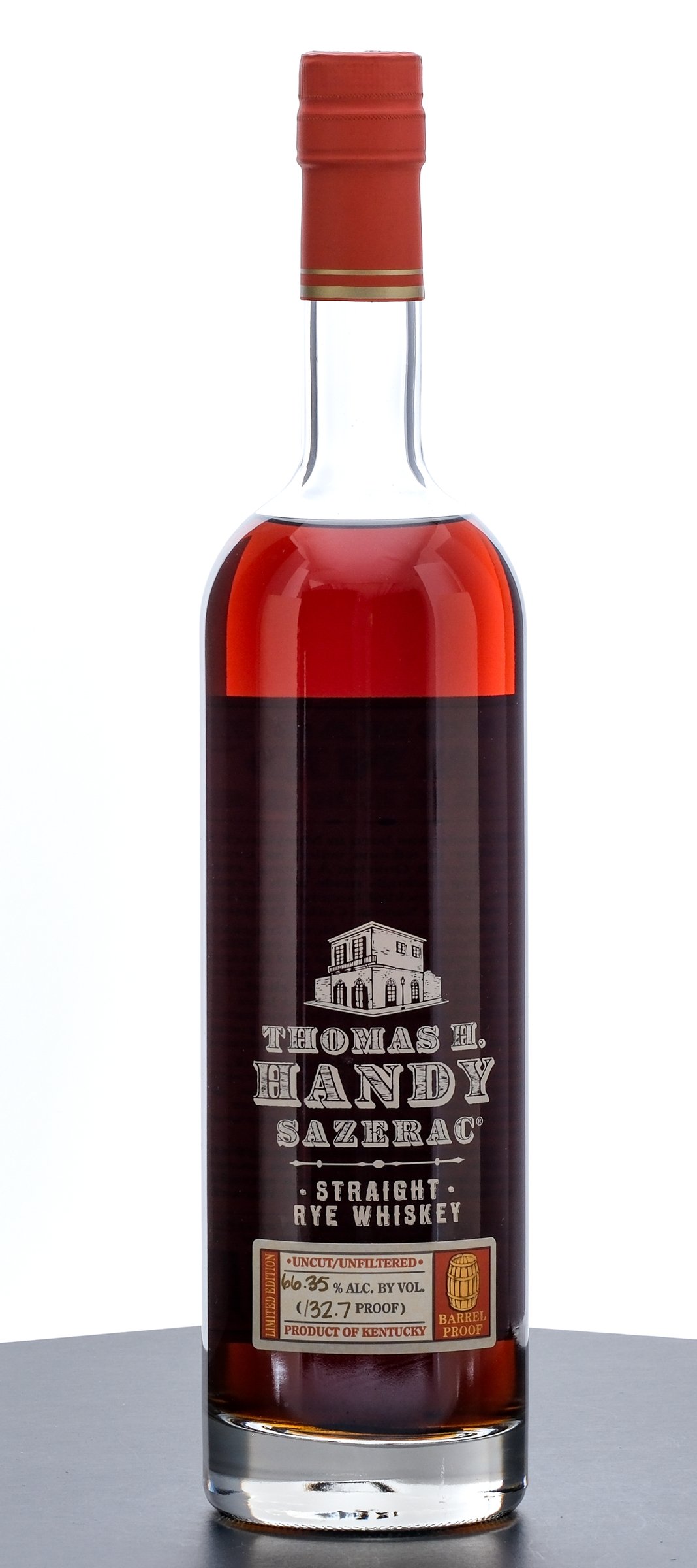 Thomas H. Handy Sazerac Limited Edition Barrel Proof Straight Rye 2006