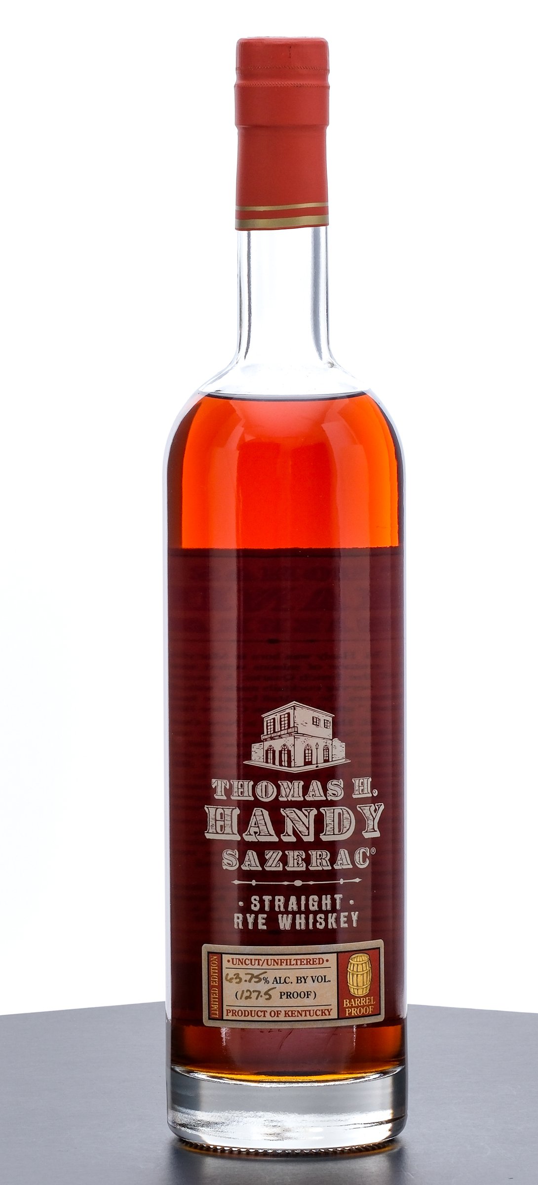 Thomas H. Handy Sazerac Limited Edition Barrel Proof Straight Rye 2008