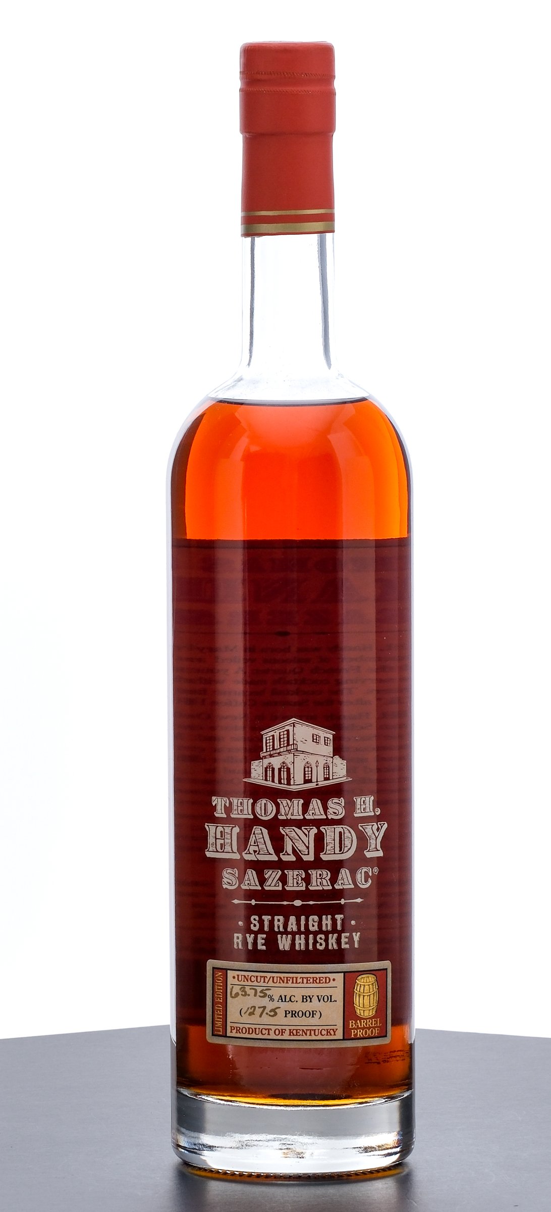 Thomas H. Handy Sazerac Limited Edition Barrel Proof Straight Rye 2008